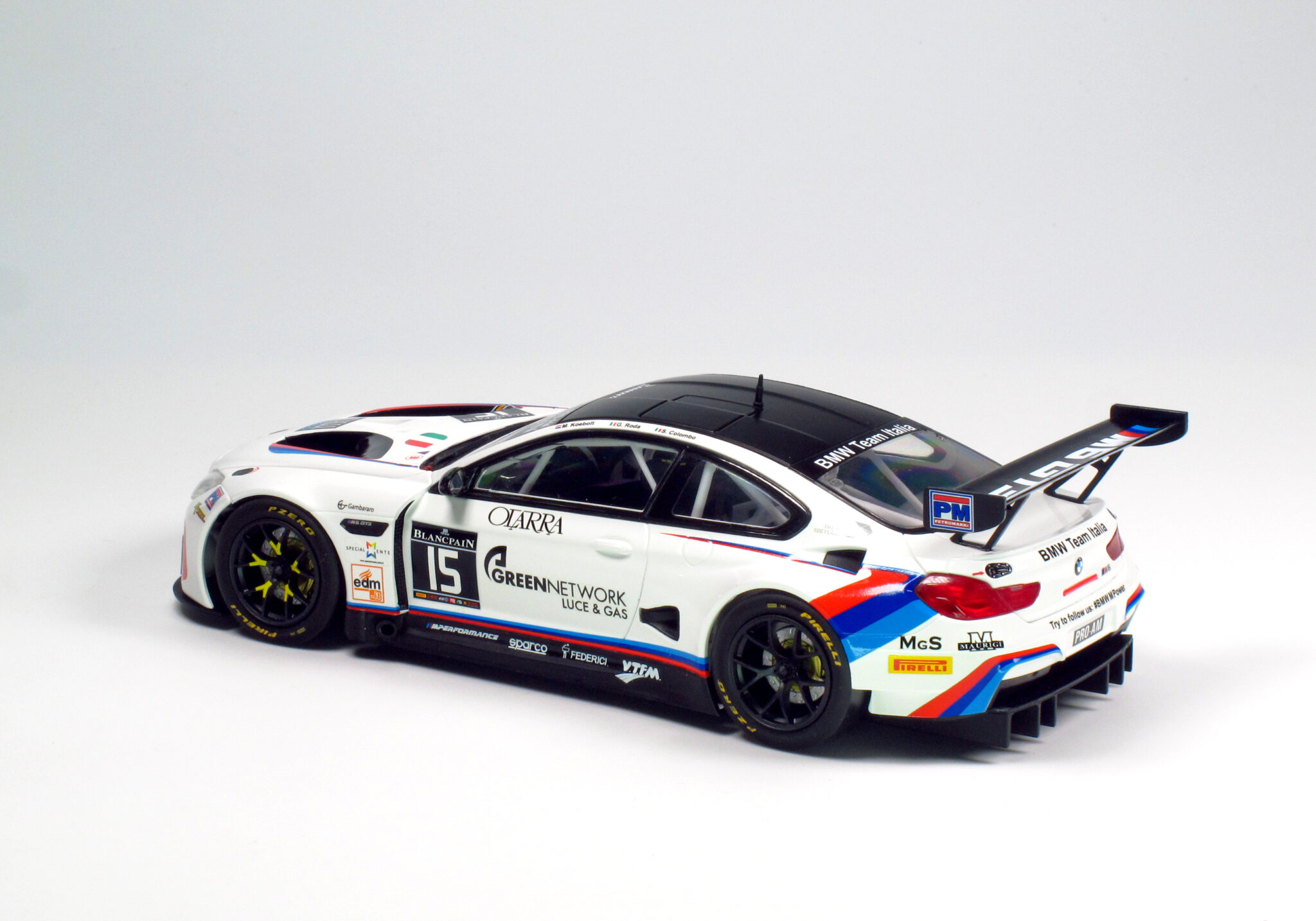 BMW M6 GT3 2016 ITALIA MONZA & NE24003 DETAIL UP PARTS – Nunu Model Kit.